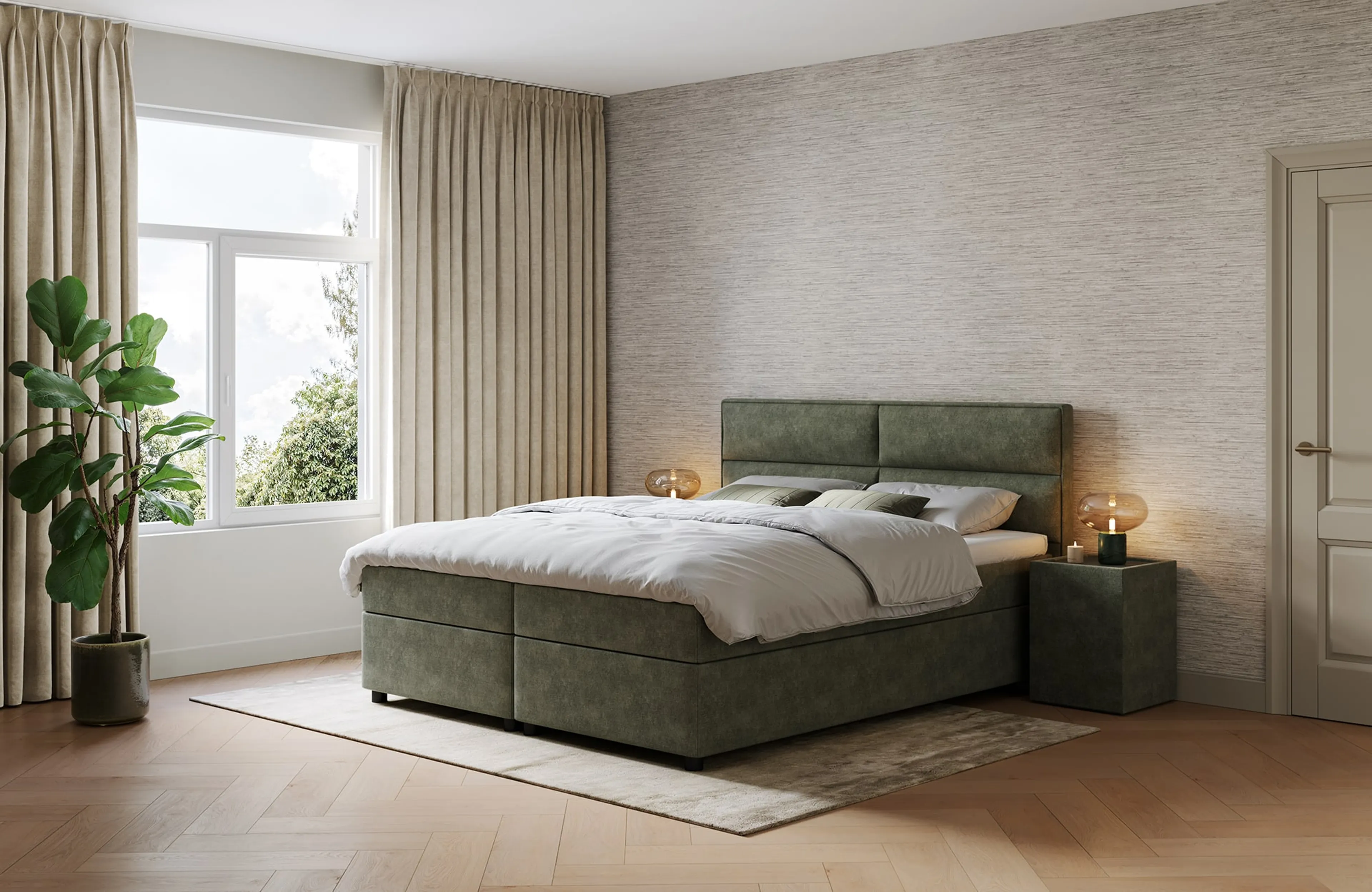 Boxspringbett Elementa Online-Only Panel