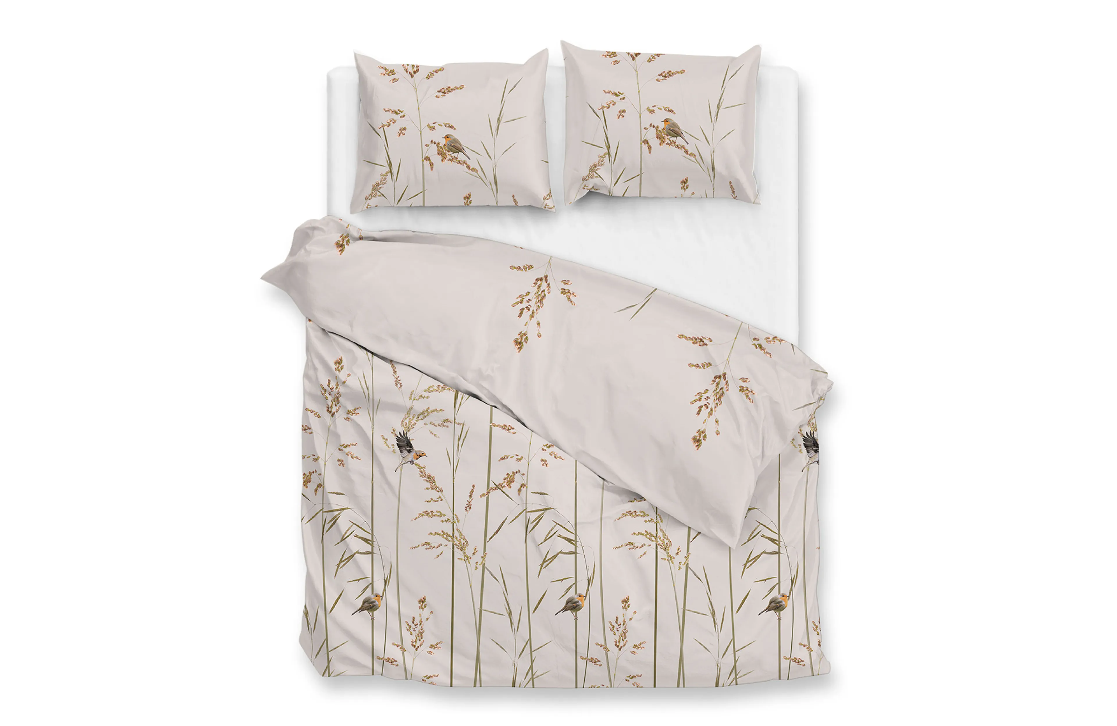 Zo!Home Pettirosso Bettwäsche Naturell